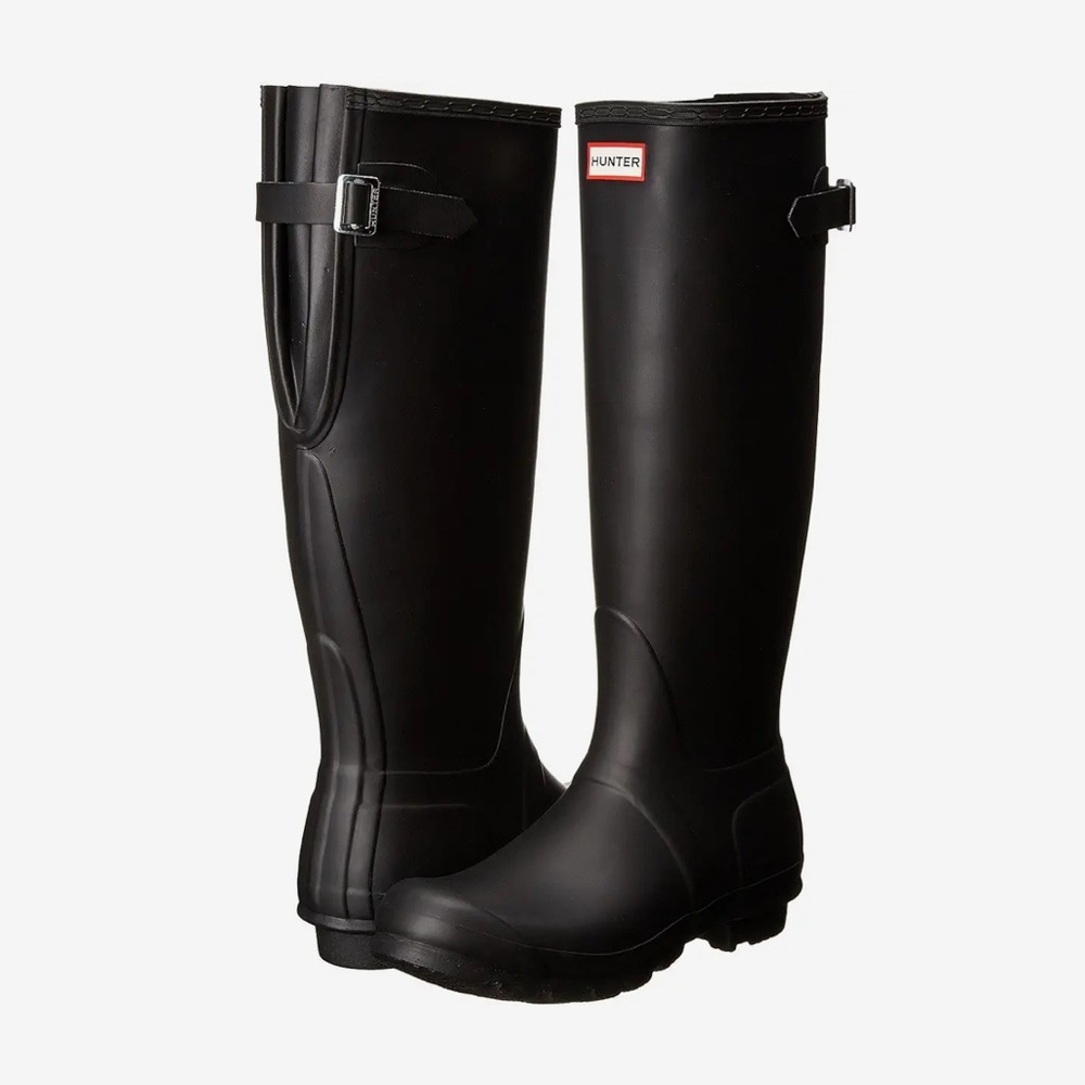 !! SOLD !! Adjustable-Back Hunter Boots